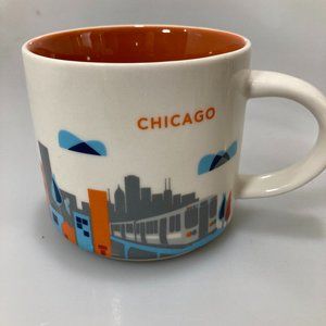 Starbucks Chicago YAH 14 oz Coffee Mug You Are Here